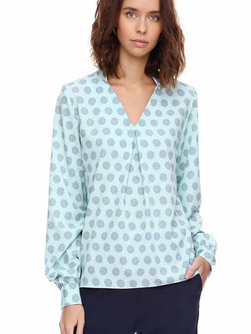 Блуза LadyLike модель ll170316942-biryuzovij Фото
