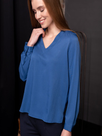 Блуза LadyLike модель ll136210068-sinij Фото