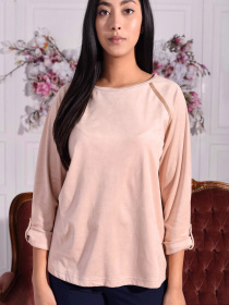 Блуза LadyLike модель ll35480089-bezhevij Фото