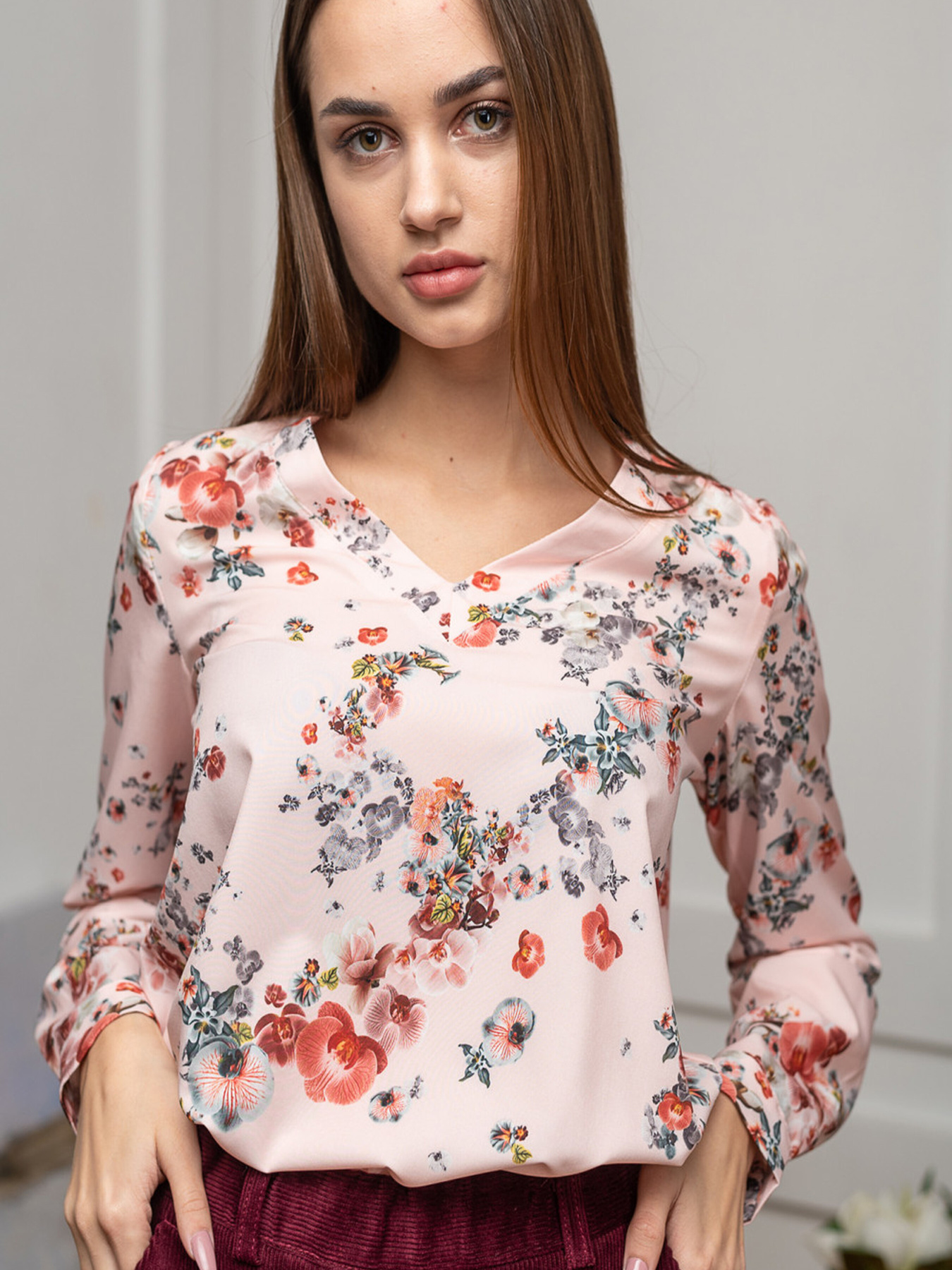 Блуза LadyLike модель ll136216584-rozhevij Фото