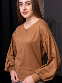 Джемпер LadyLike модель ll188570084-korichnevij Фото