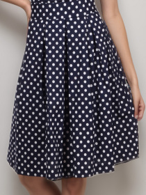 Спідниця міді LadyLike модель ll72613364-sinij Фото