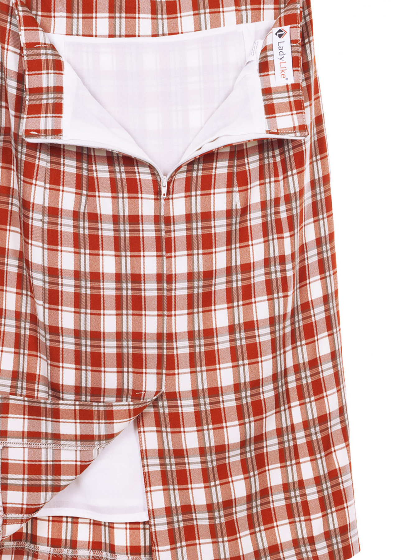 Спідниця міді LadyLike модель ll31823384-rudij Фото