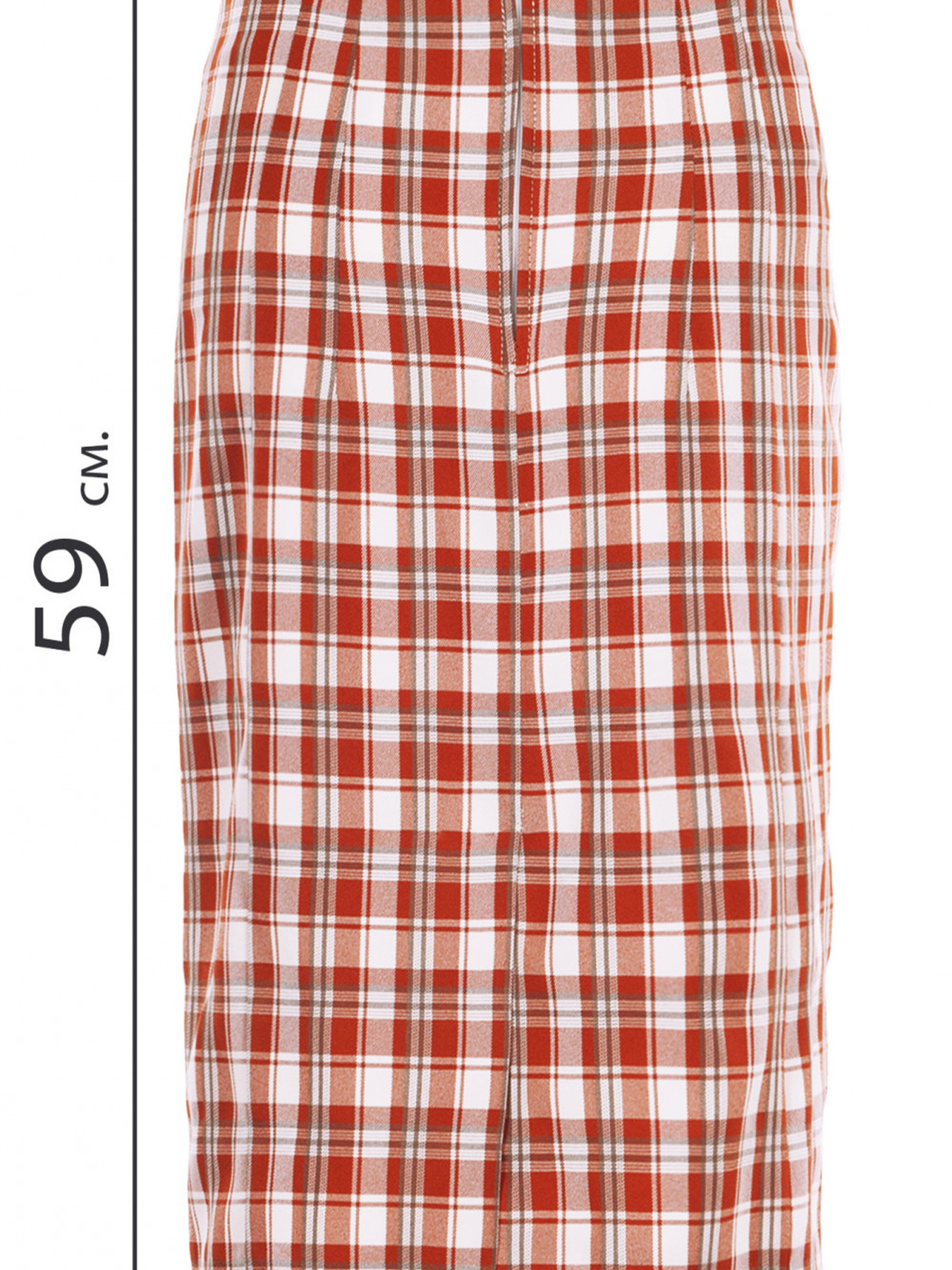 Юбка миди LadyLike модель ll31823384-rudij Фото