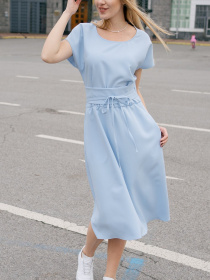 Сукня міді LadyLike модель ll213620069-blakitnij Фото