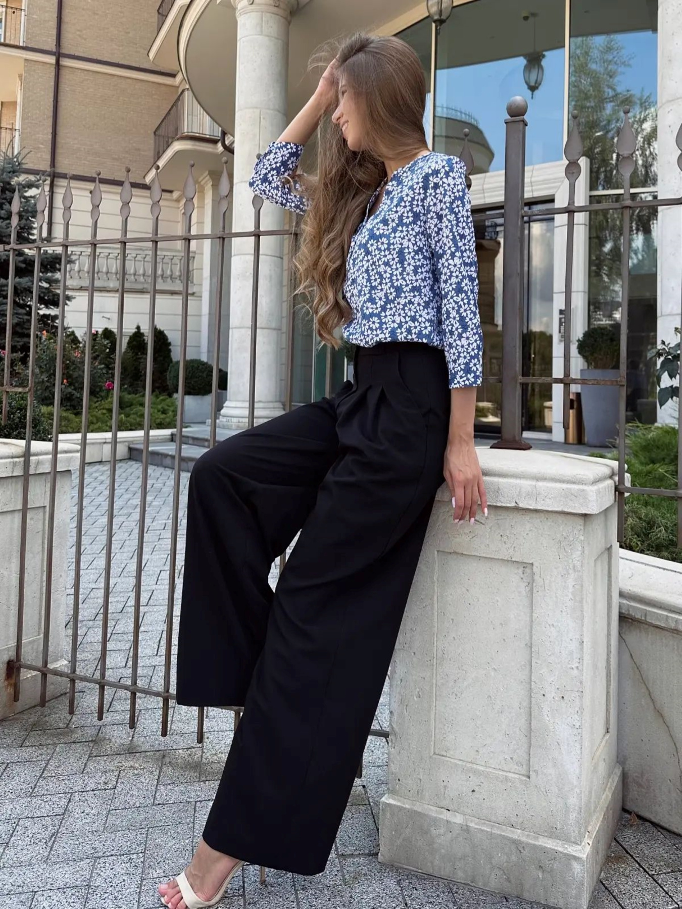 Палаццо LadyLike модель ll193620090-chornij Фото