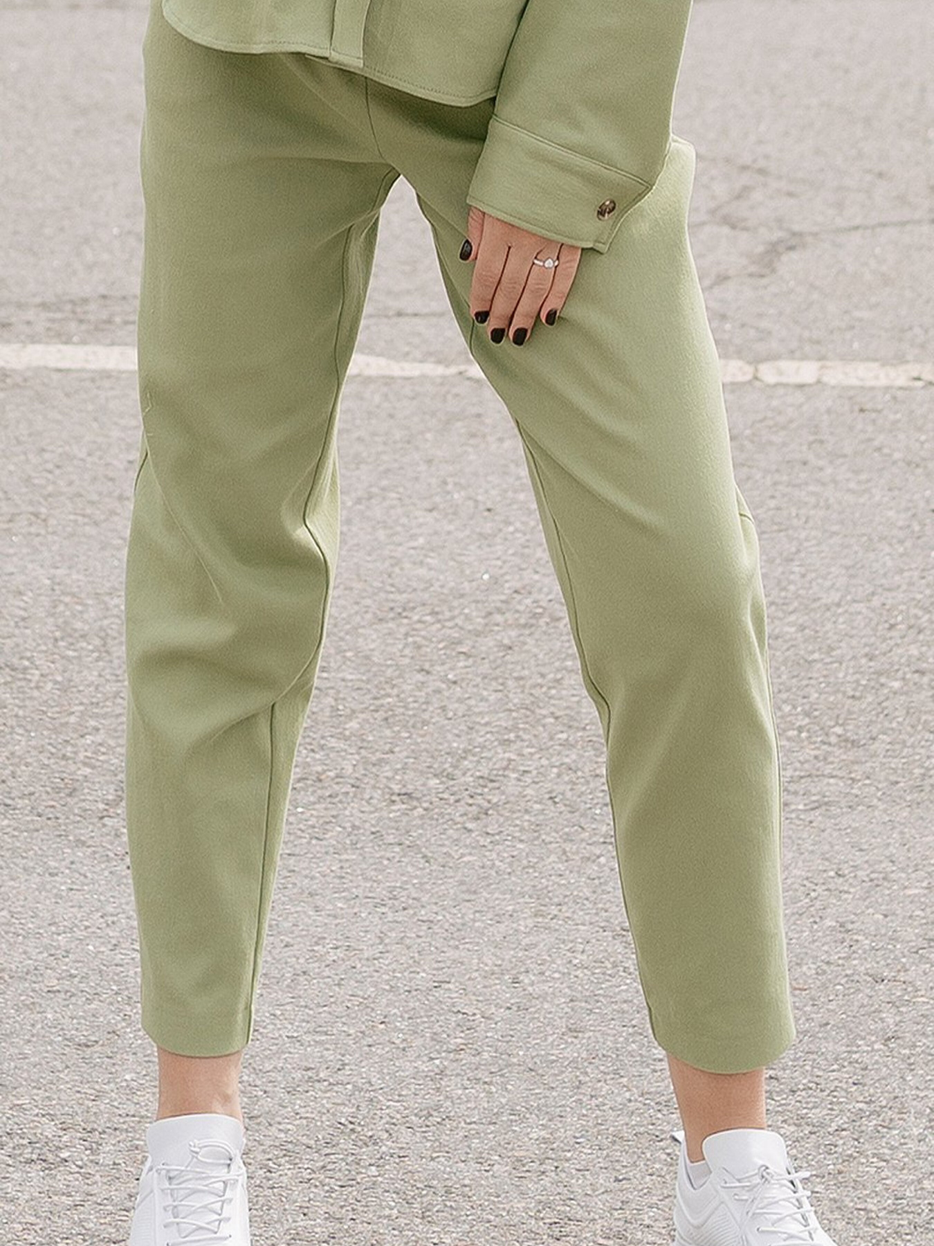 Штани повсякденні LadyLike модель ll169280074-zelenij Фото