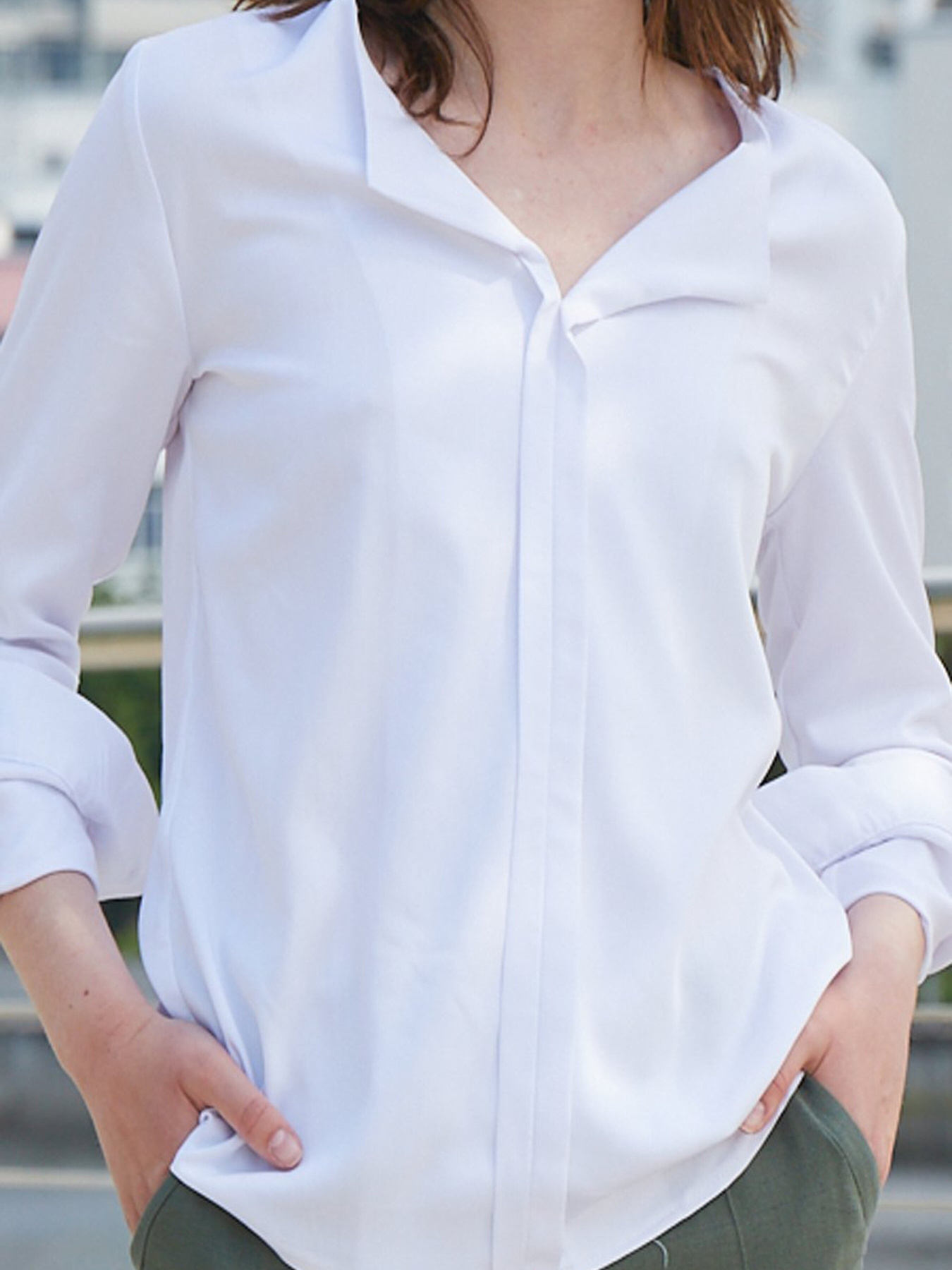 Сорочка LadyLike модель ll126510000-bilij Фото