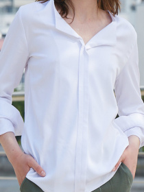 Рубашка LadyLike модель ll126510000-bilij Фото