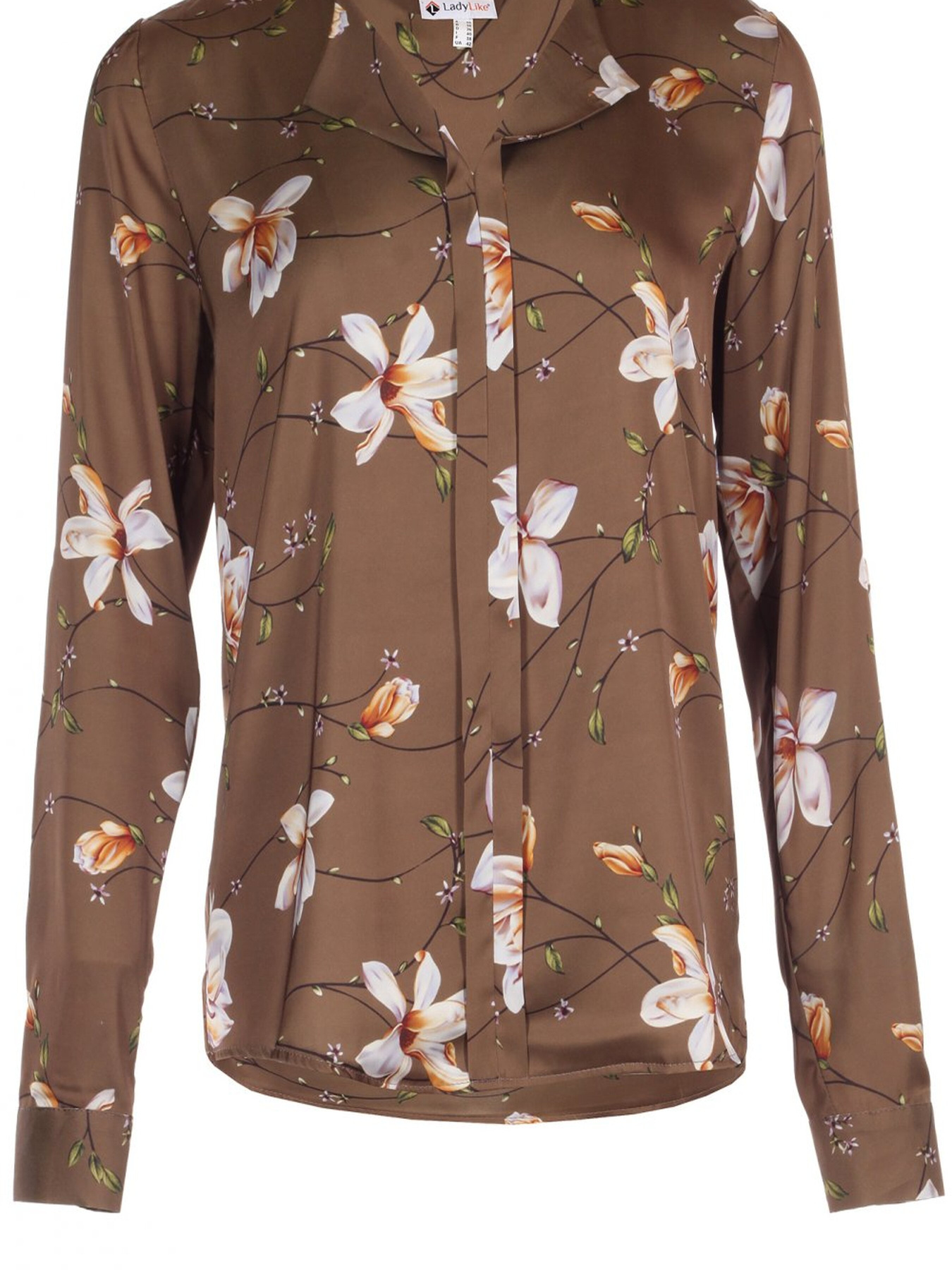 Блуза LadyLike модель ll126534584-korichnevij Фото