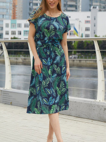 Сукня міді LadyLike модель ll213654864-sinij Фото