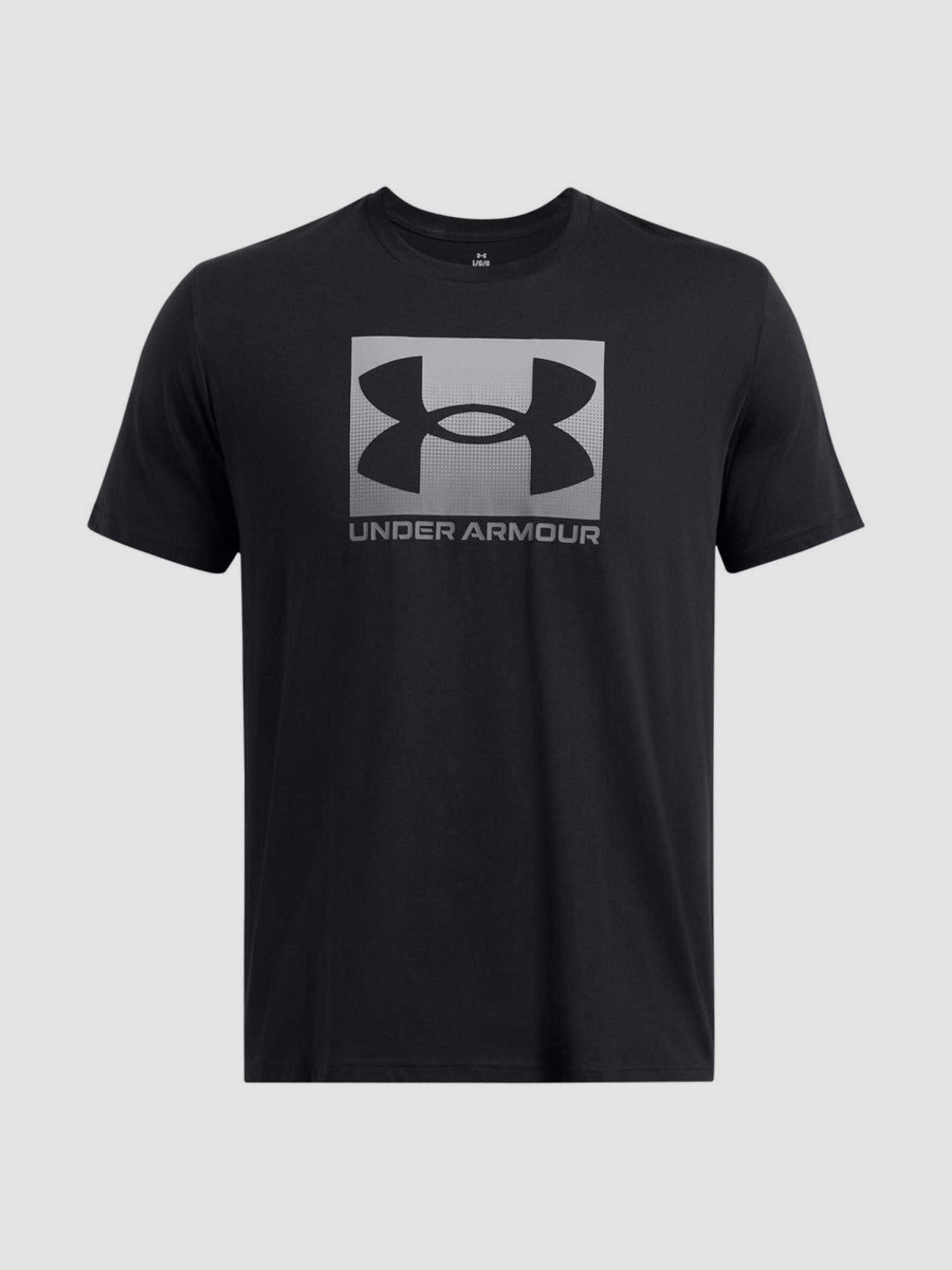 Чоловіча Футболка Under Armour Big Logo Tee (1386793-001) колір чорний, матеріал поліестер Under Armour - купити в Україні
