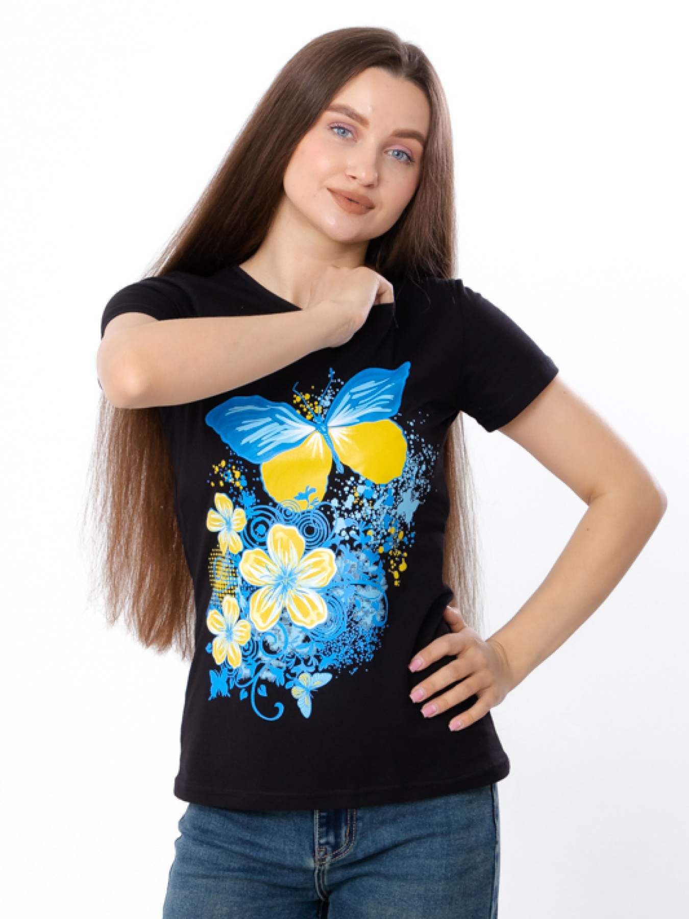 Футболка Носи своє модель 8188-001-33-3-metelik-chornij Фото