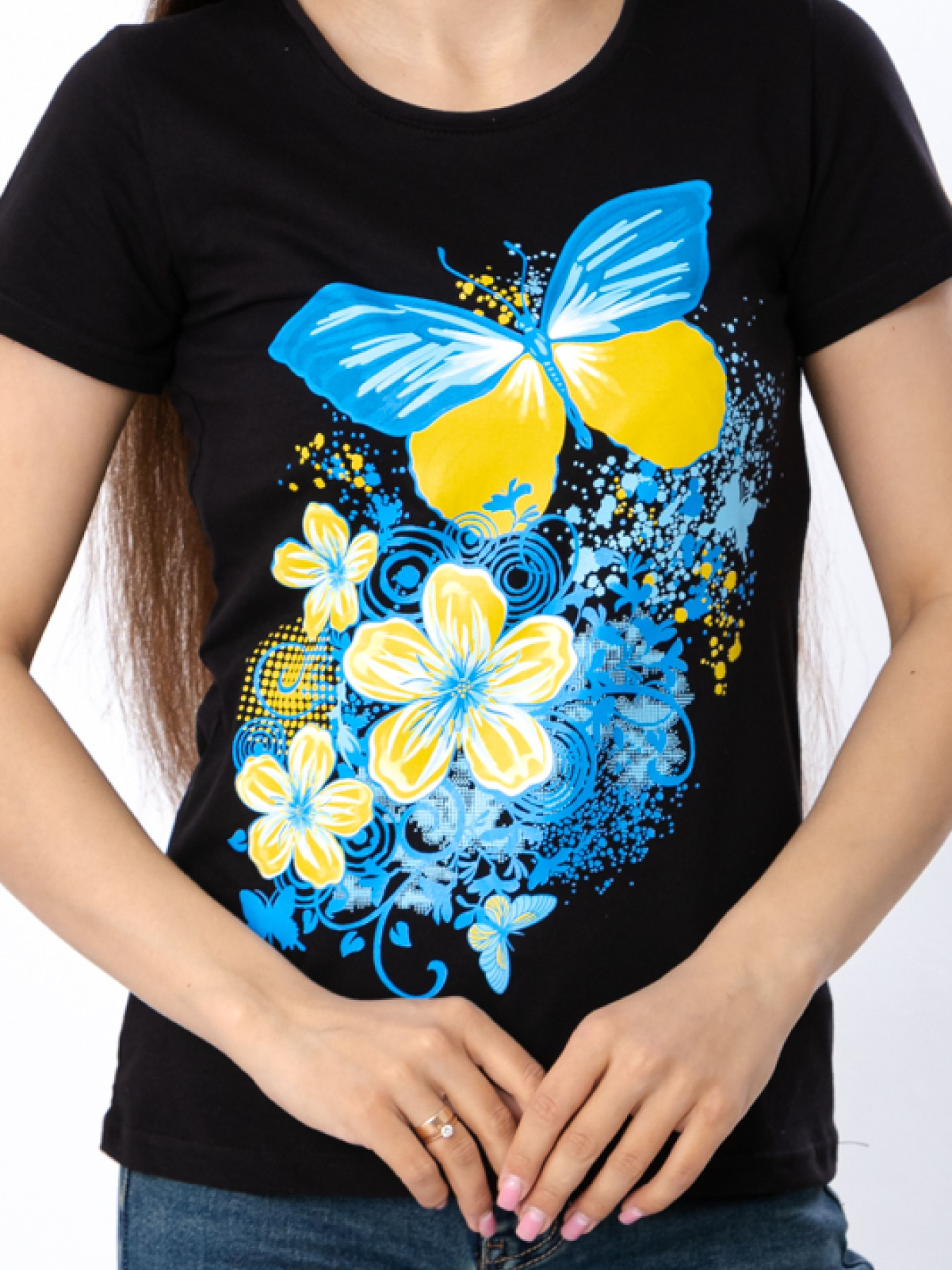 Футболка Носи своє модель 8188-001-33-3-metelik-chornij Фото