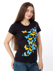 Футболка Носи своє модель 8188-001-33-4-meteliki-chornij Фото