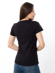 Футболка Носи своє модель 8188-001-33-4-meteliki-chornij Фото