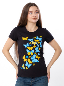 Футболка Носи своє модель 8188-001-33-4-meteliki-chornij Фото