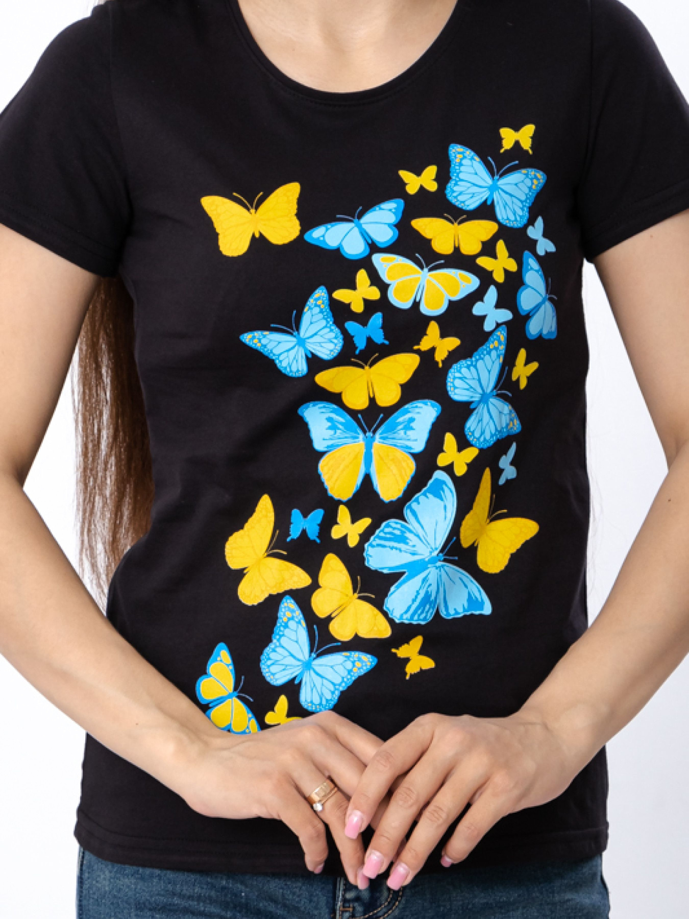 Футболка Носи своє модель 8188-001-33-4-meteliki-chornij Фото