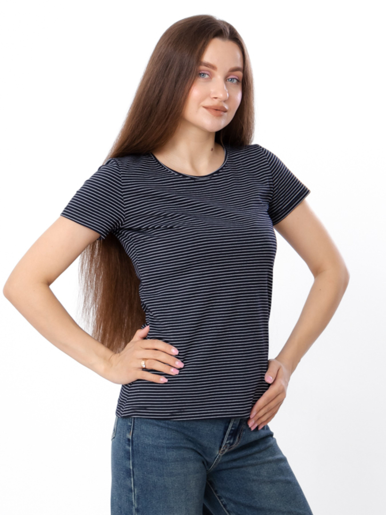 Футболка Носи своє модель 8188-095-chornilxno-sinj Фото