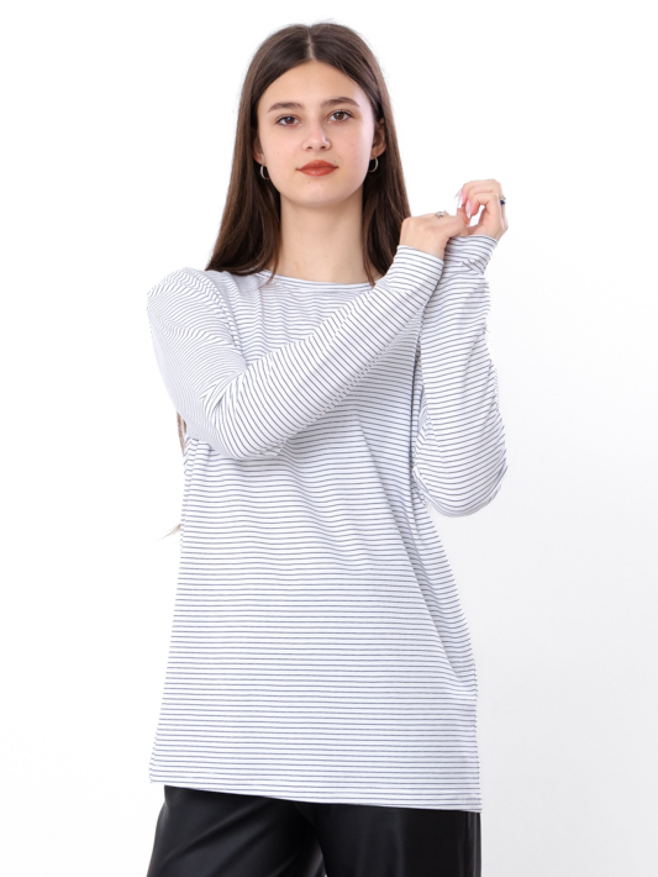 Лонгслив Носи своє модель 6363-095-blij Фото