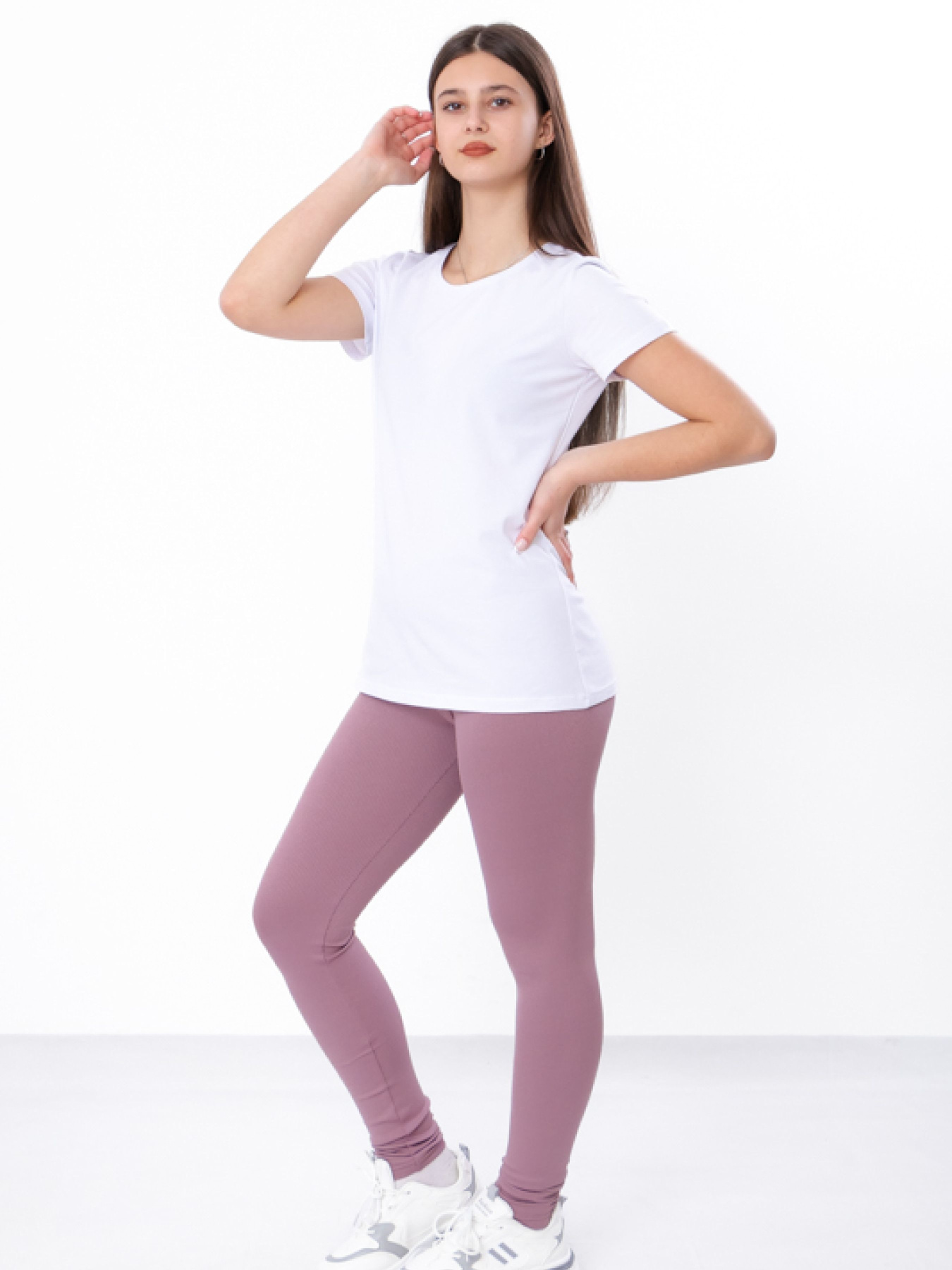 Легінси Носи своє модель 6000-133-temno-pudrovij Фото