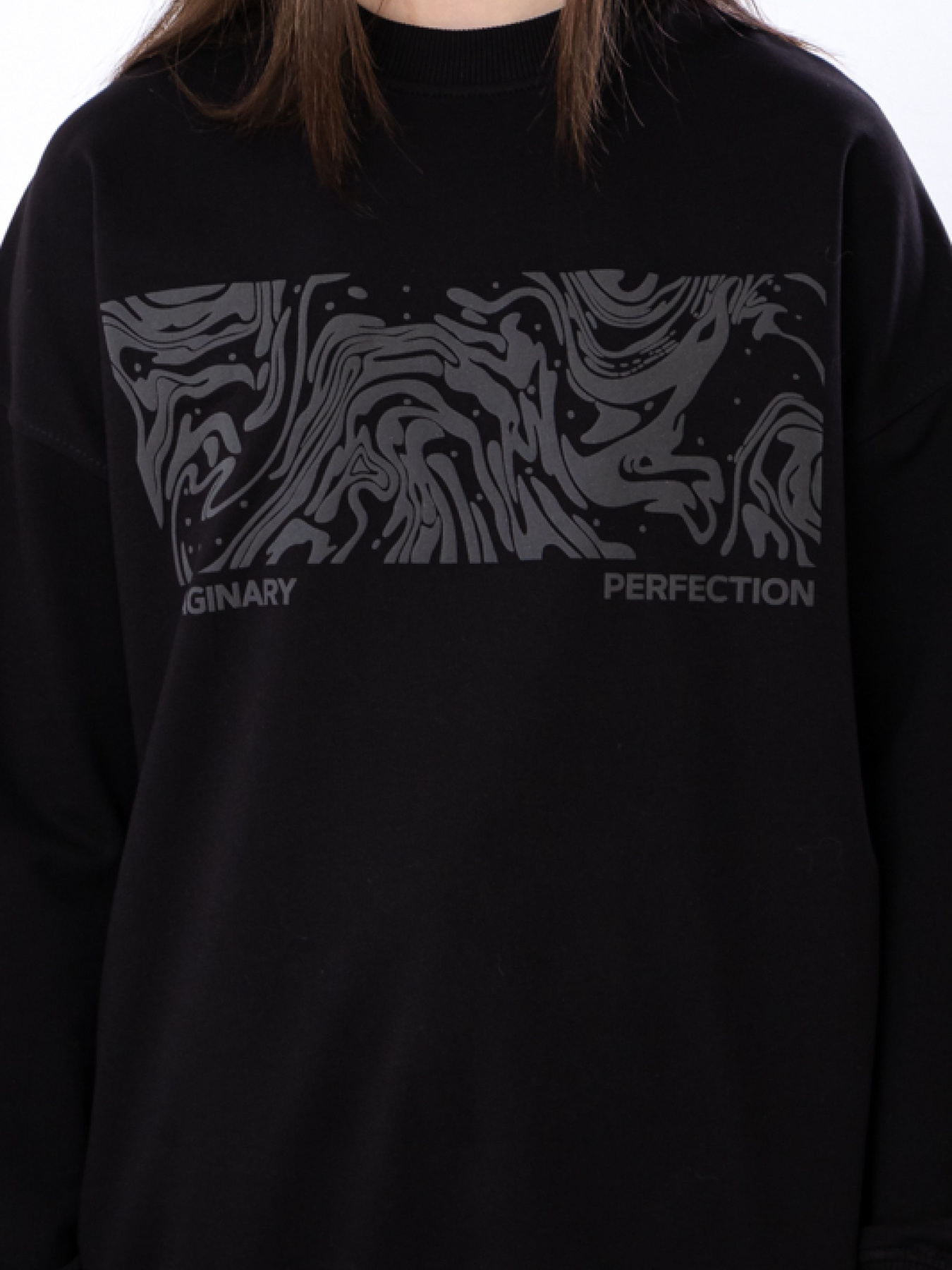 Свитшот Носи своє модель 6416-057-33-1-chornij Свитшот Носи своє модель 6416-057-33-1-chornij Фото