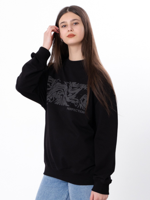 Свитшот Носи своє модель 6416-057-33-1-chornij Фото