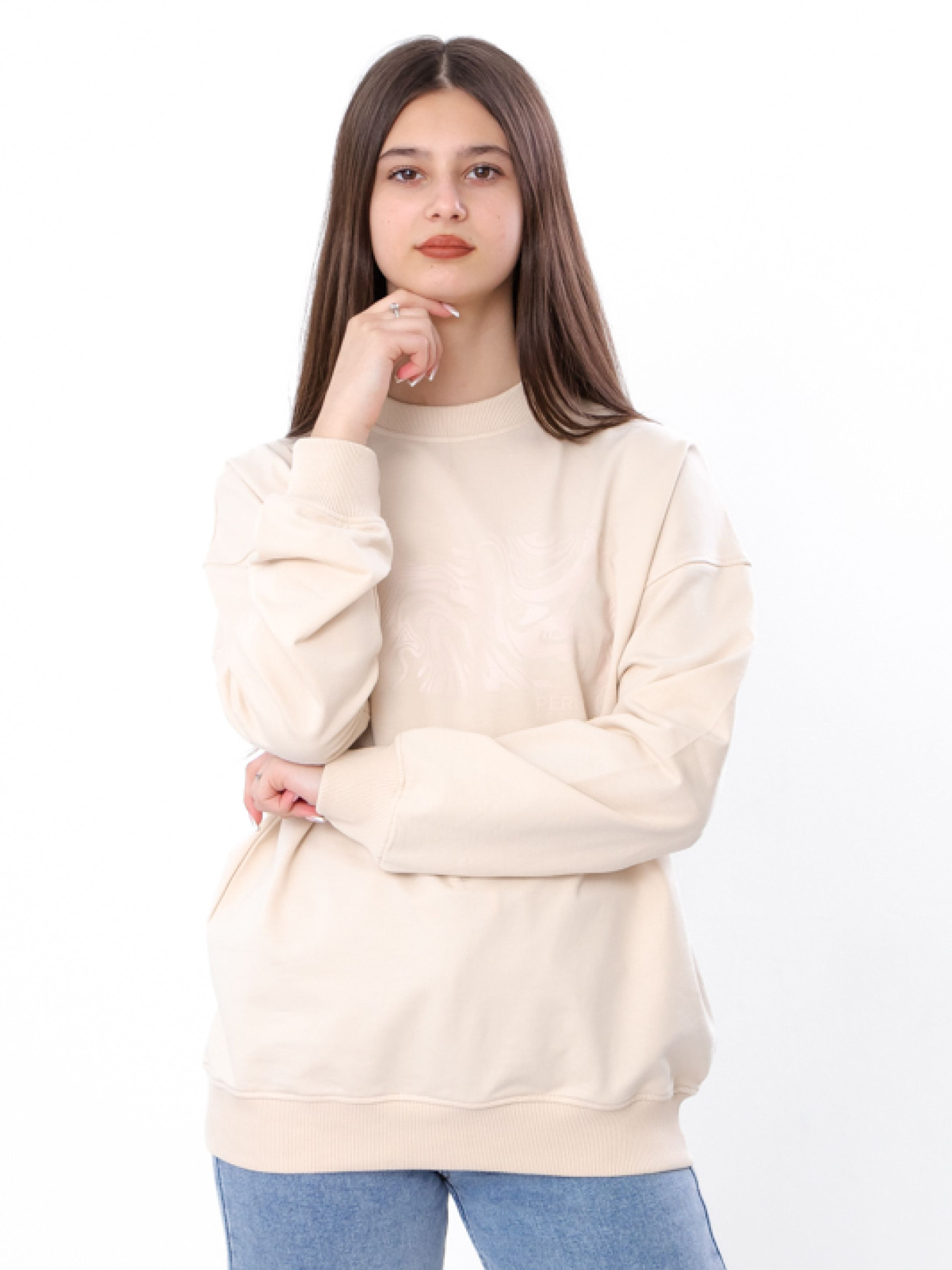 Свитшот Носи своє модель 6416-057-33-1-kremovij Фото