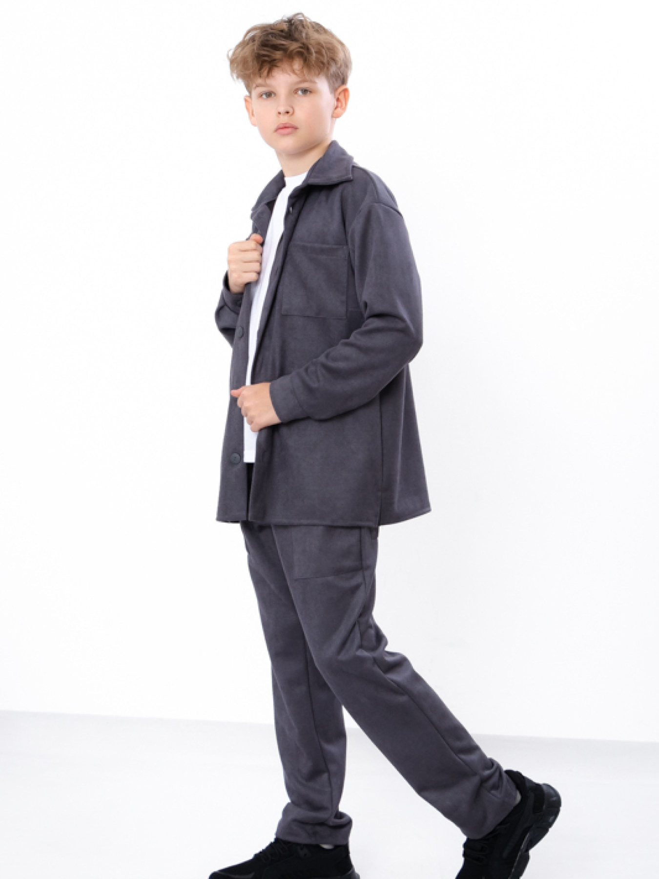 Спортивный костюм Носи своє модель 6461-047-temnij-asfalxt Фото