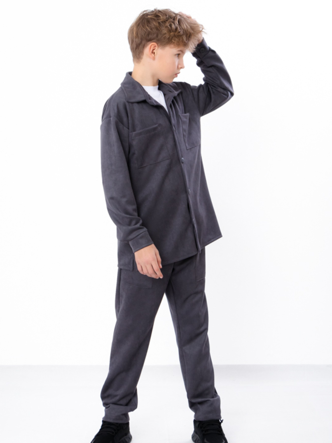 Спортивный костюм Носи своє модель 6461-047-temnij-asfalxt Фото