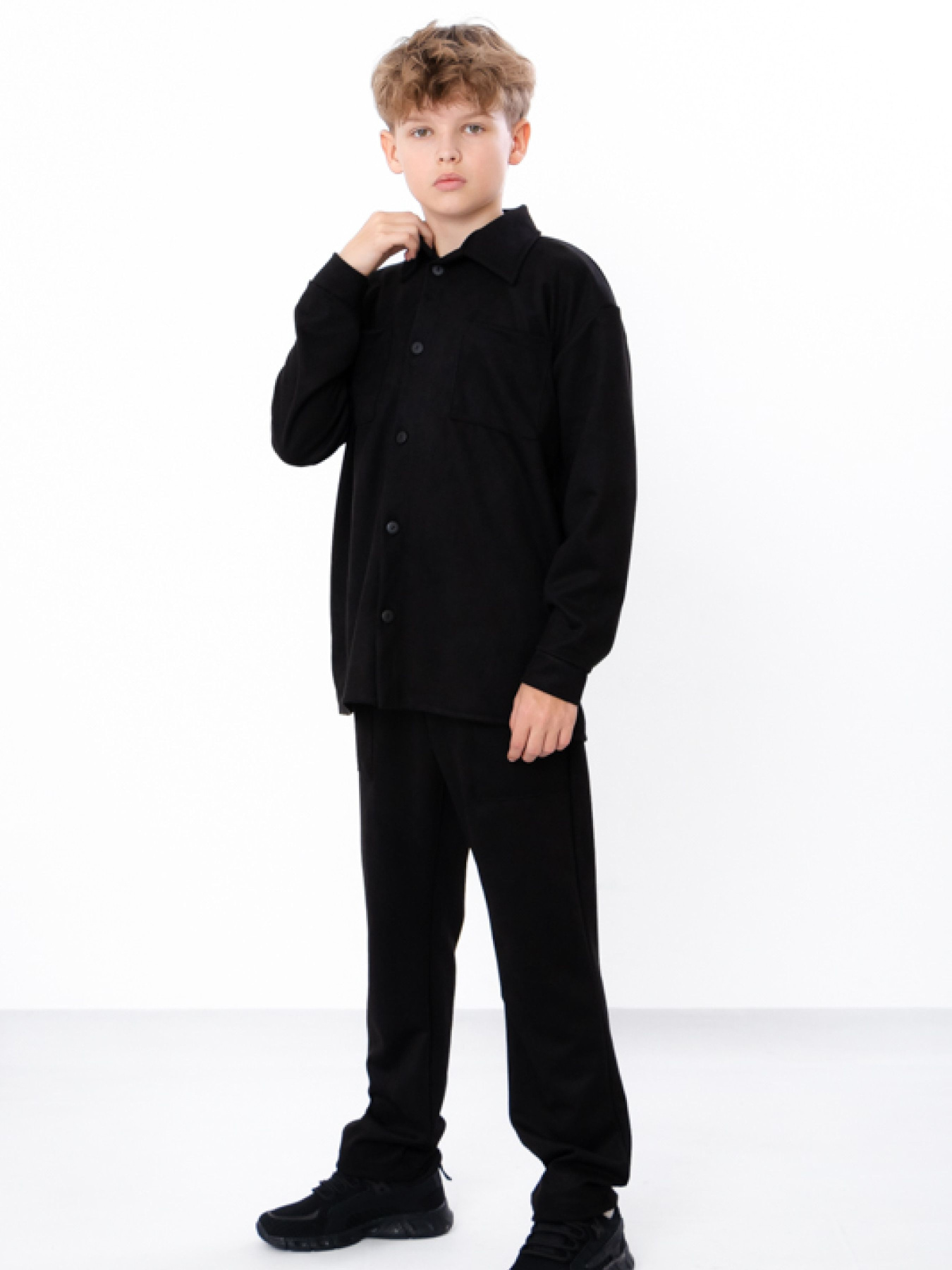 Спортивний костюм Носи своє Модель 6461-047-chornij Фото