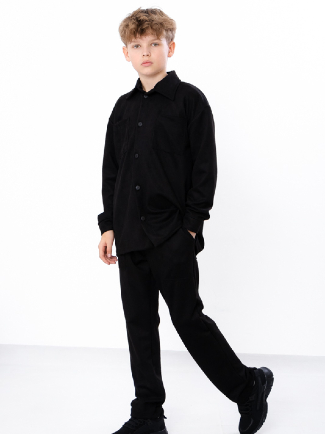 Спортивний костюм Носи своє Модель 6461-047-chornij Фото