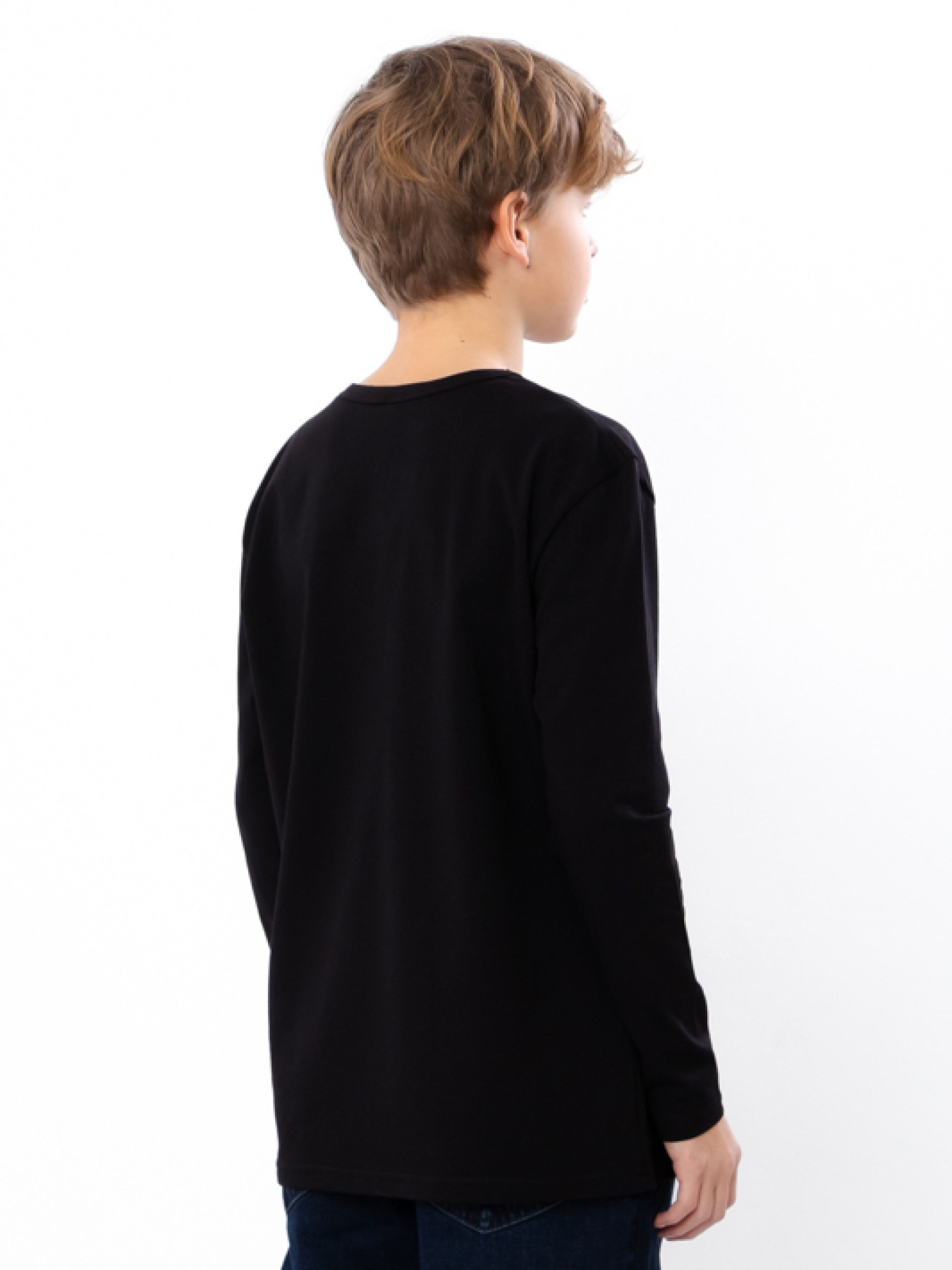 Лонгслив Носи своє модель 6363-036-chornij Фото