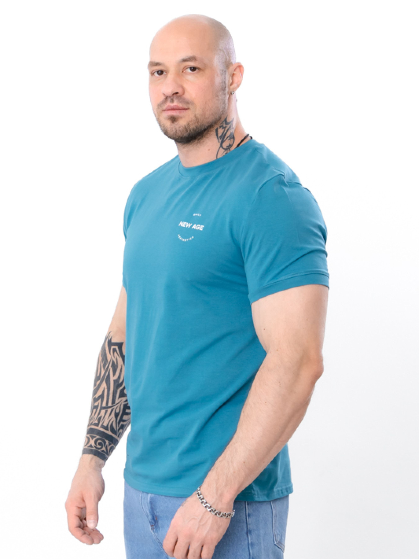 Футболка Носи своє модель 8061-036-33-lazurno-srij-new-age Фото