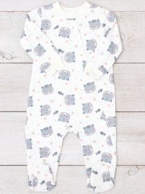 Нательный комбинезон Носи своє модель 5032-024-5-sr-kotiki-na-molochnomu Фото