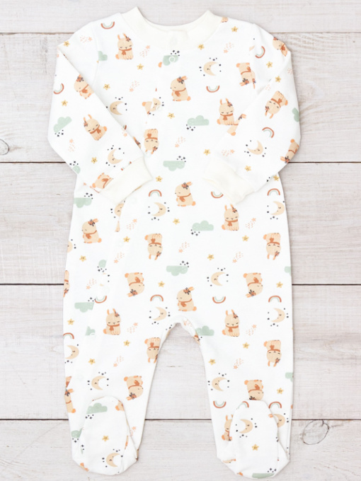 Нательный комбинезон Носи своє модель 5032-024-5-zajka-molochnij Фото