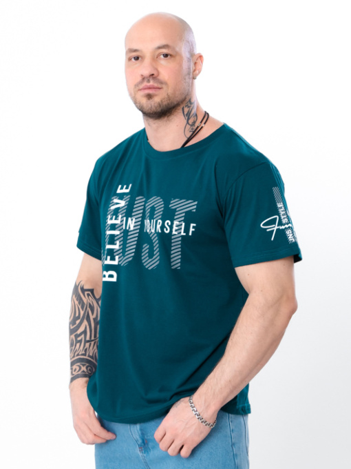 Футболка Носи своє модель 8012-001-33-4-temno-smaragdovij-just Фото