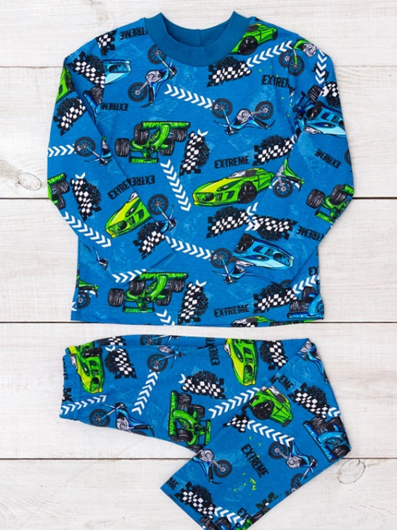 Пижама Носи своє модель 6076-002-4-avto-moto-temna-bryuza Фото