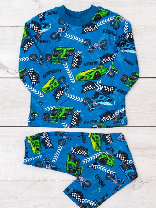 Піжама Носи своє модель 6076-002-4-avto-moto-temna-bryuza Фото