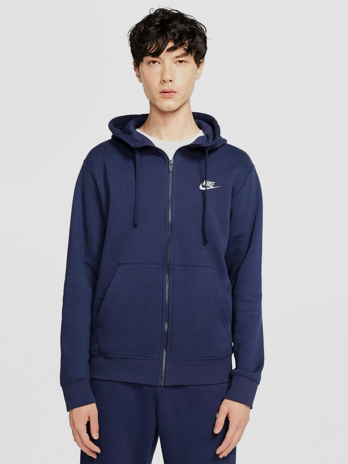 Кофта NIKE M Nsw Club Hoodie Fz Bb модель BV2645-410 Фото