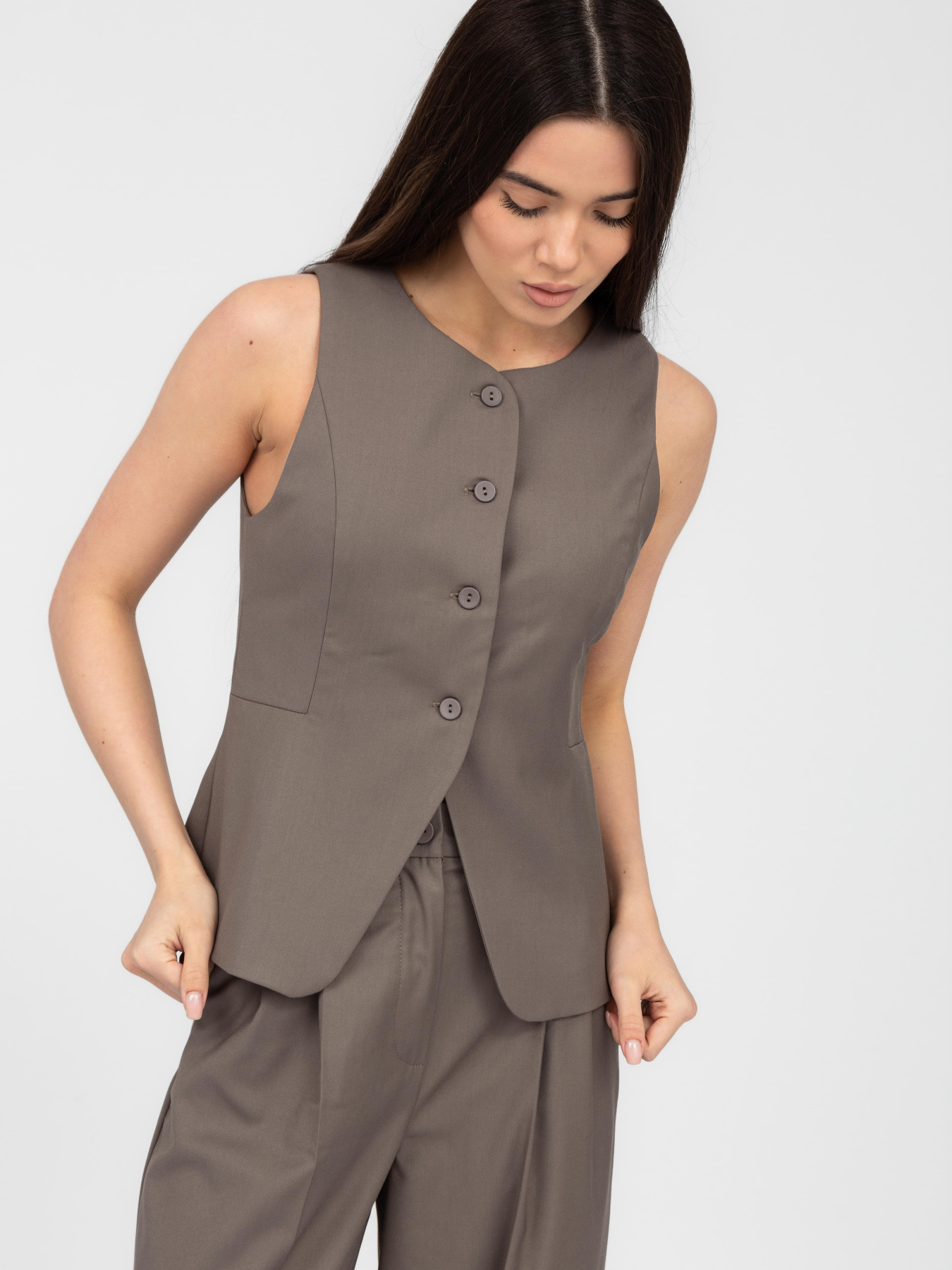 Жилет классический Famo модель JL-140_02 Фото