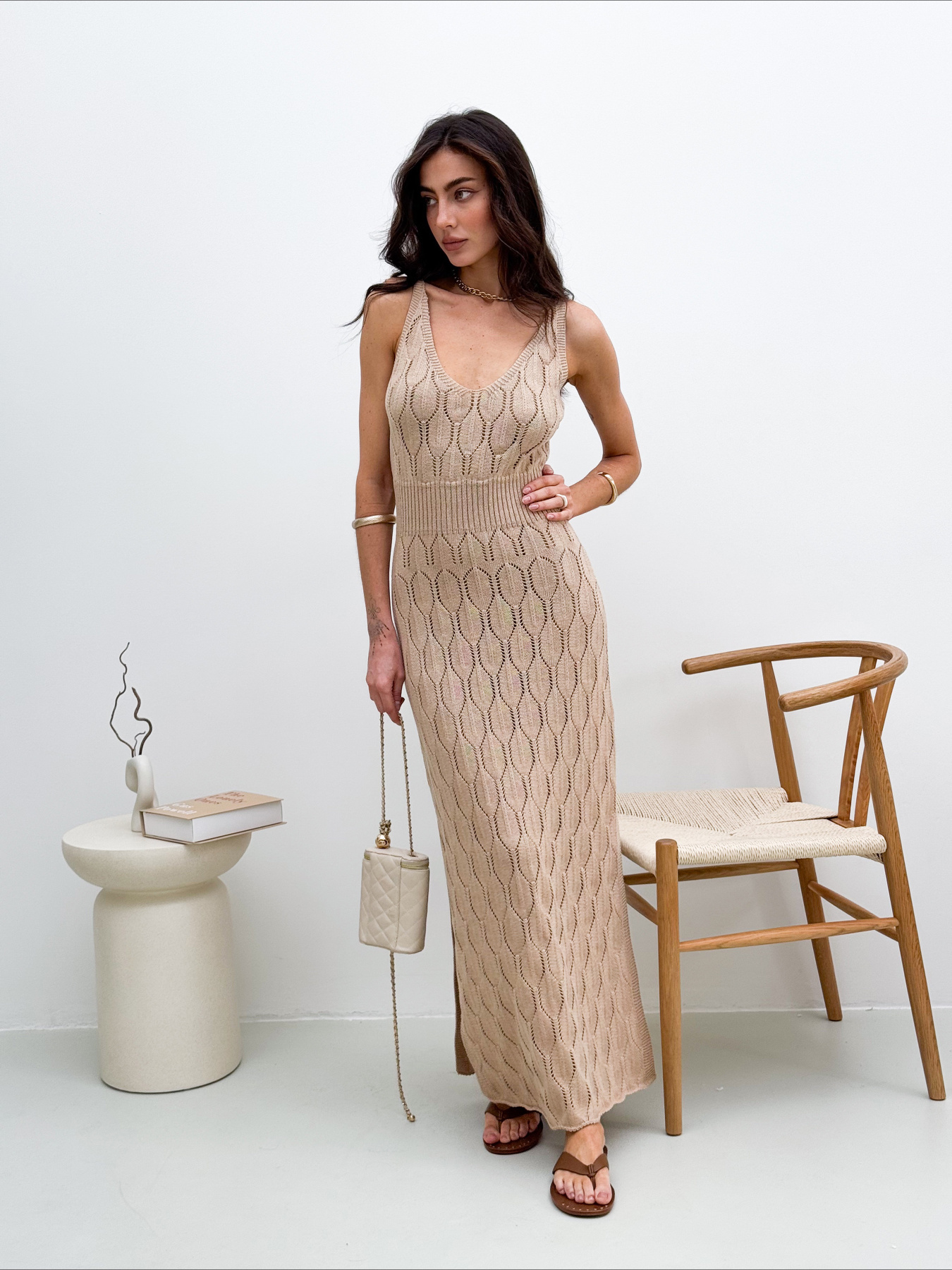 Сукня максі ART KNIT модель 37692 Фото