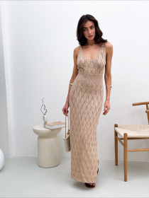 Сукня максі ART KNIT модель 37692 Фото