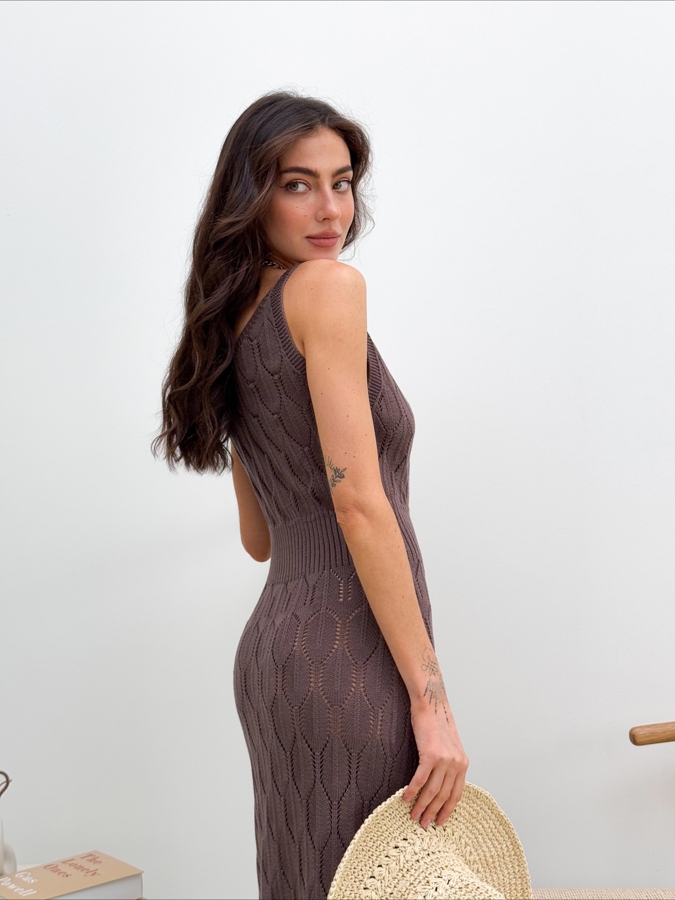 Сукня максі ART KNIT модель 37688 Фото