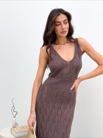 Сукня максі ART KNIT модель 37688 Фото
