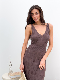 Сукня максі ART KNIT модель 37688 Фото