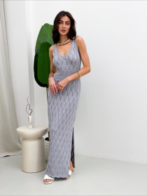 Платье макси ART KNIT модель 37690 Платье макси ART KNIT модель 37690 Фото