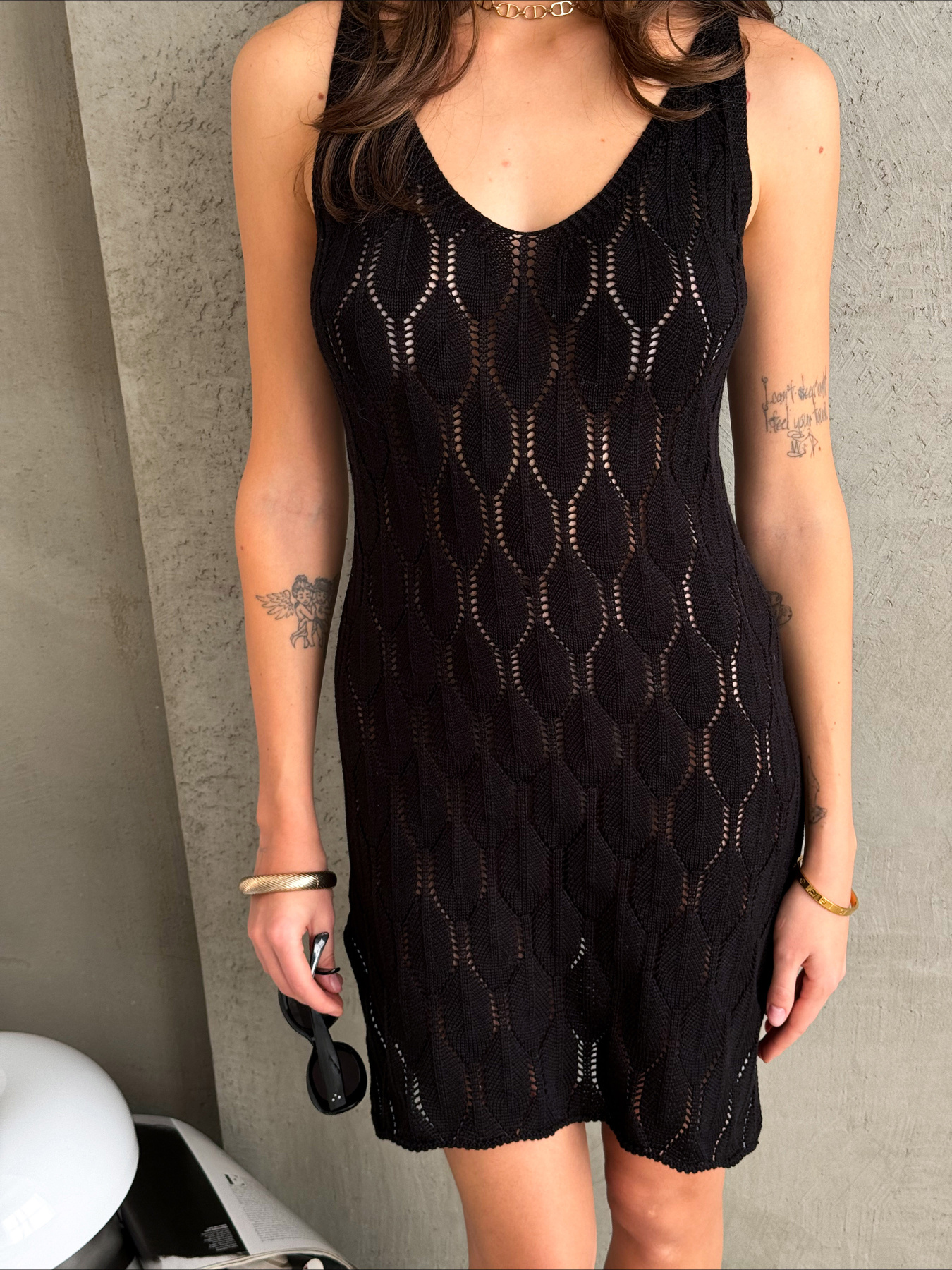 Сукня міні ART KNIT модель 37694 Фото