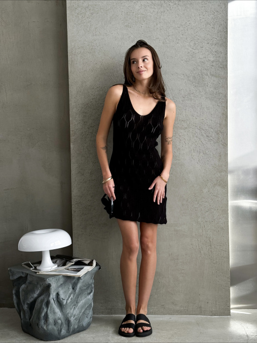 Платье мини ART KNIT модель 37694 Фото