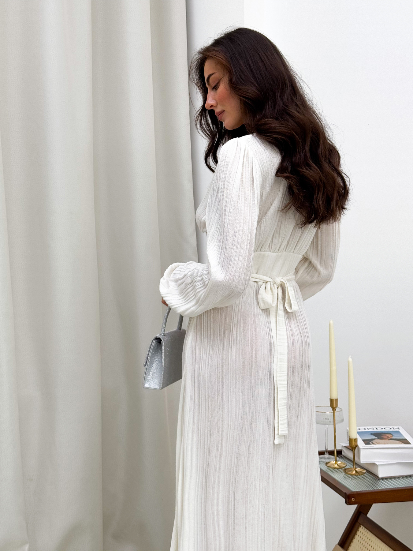 Платье миди ART KNIT модель 39255 Фото